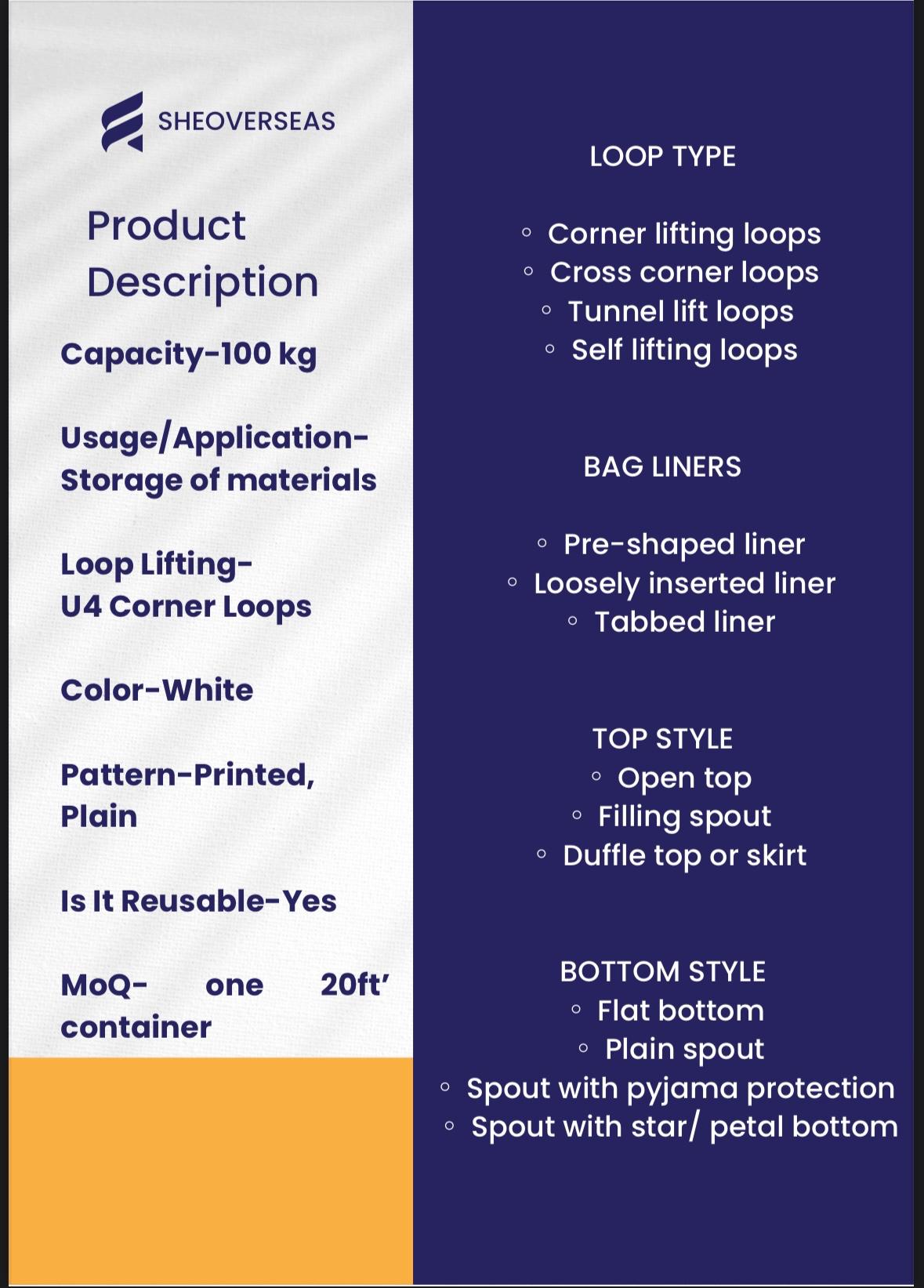 Fibc bags