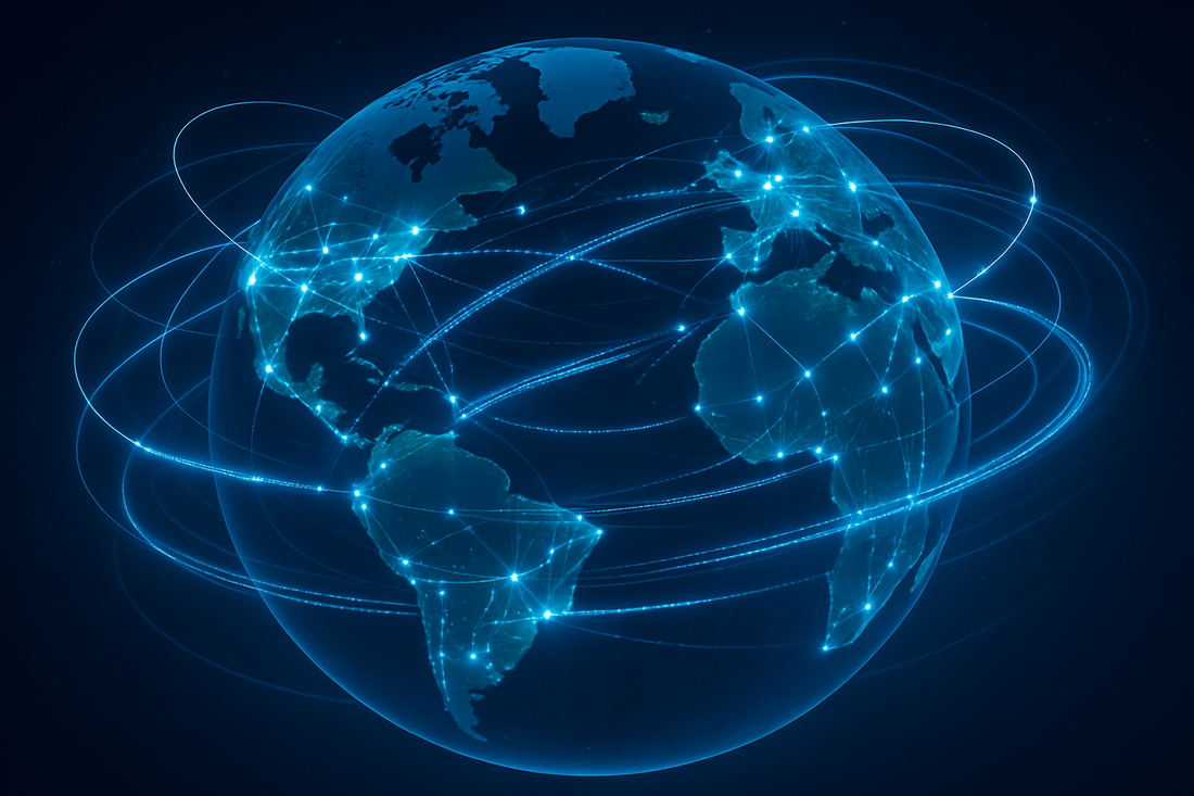 connecting global network